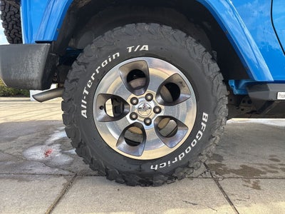 2016 Jeep Wrangler Sahara