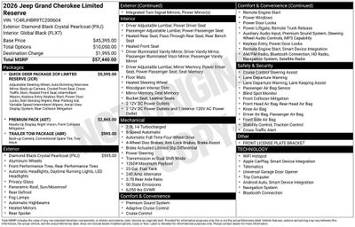 2026 Jeep Grand Cherokee Limited