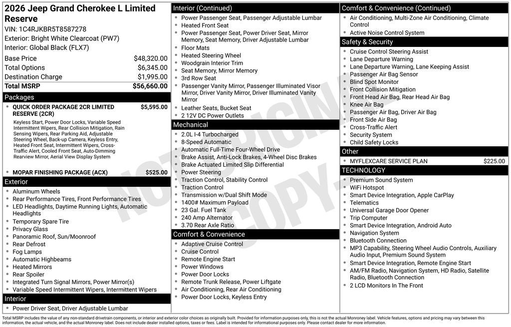 2026 Jeep Grand Cherokee L Limited