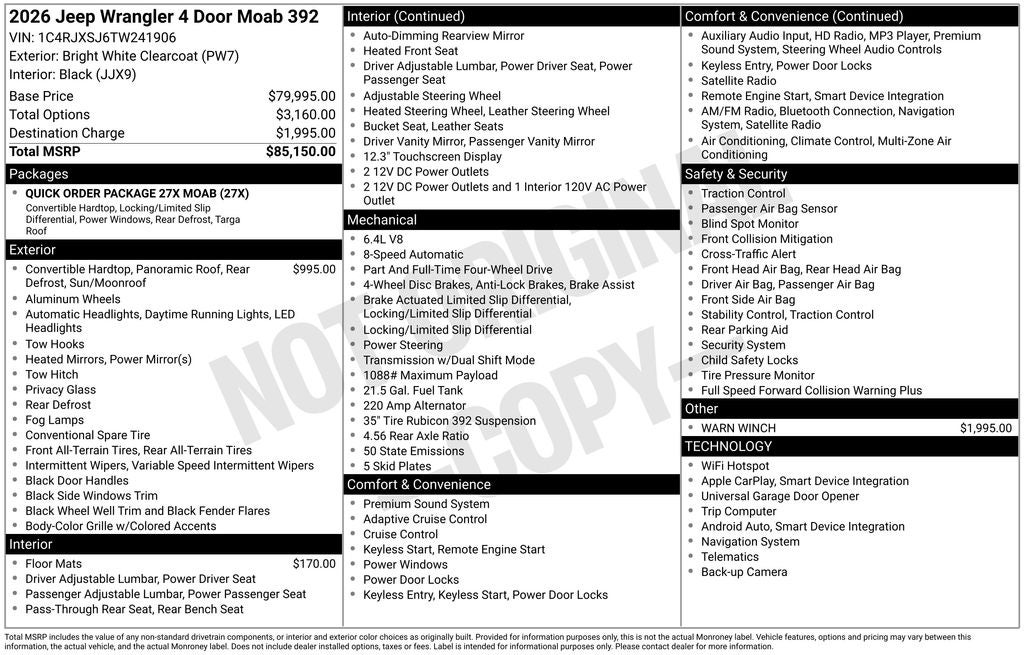 2026 Jeep Wrangler 4-Door