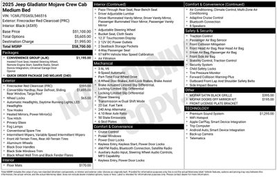 2025 Jeep Gladiator Mojave