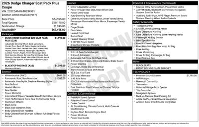 2026 Dodge Charger R/T Scat Pack