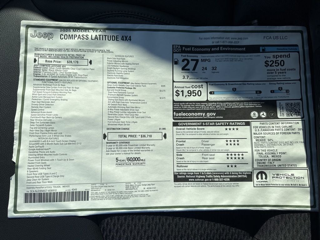 2025 Jeep Compass Latitude