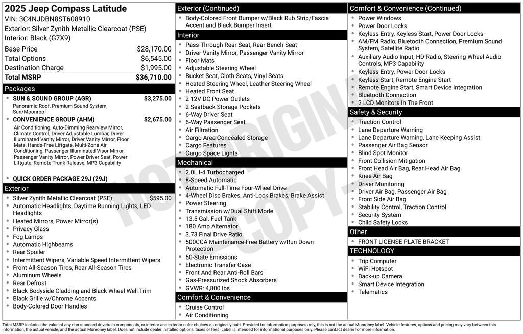 2025 Jeep Compass Latitude