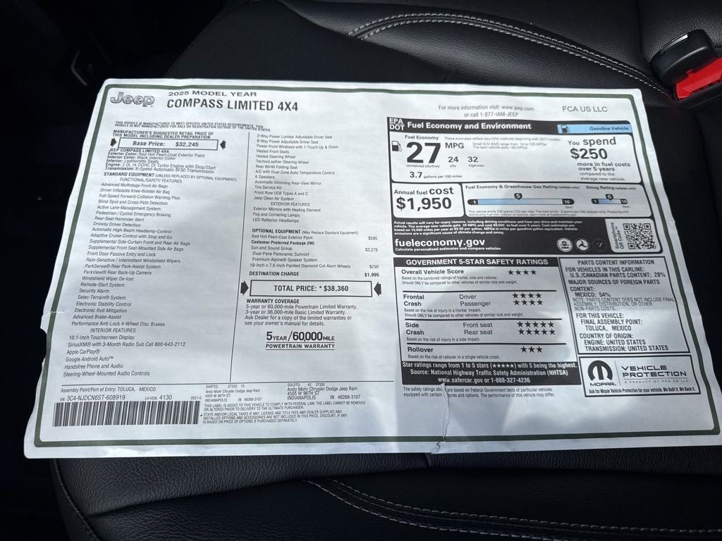 2025 Jeep Compass Limited