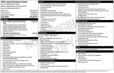 2026 Jeep Cherokee Limited