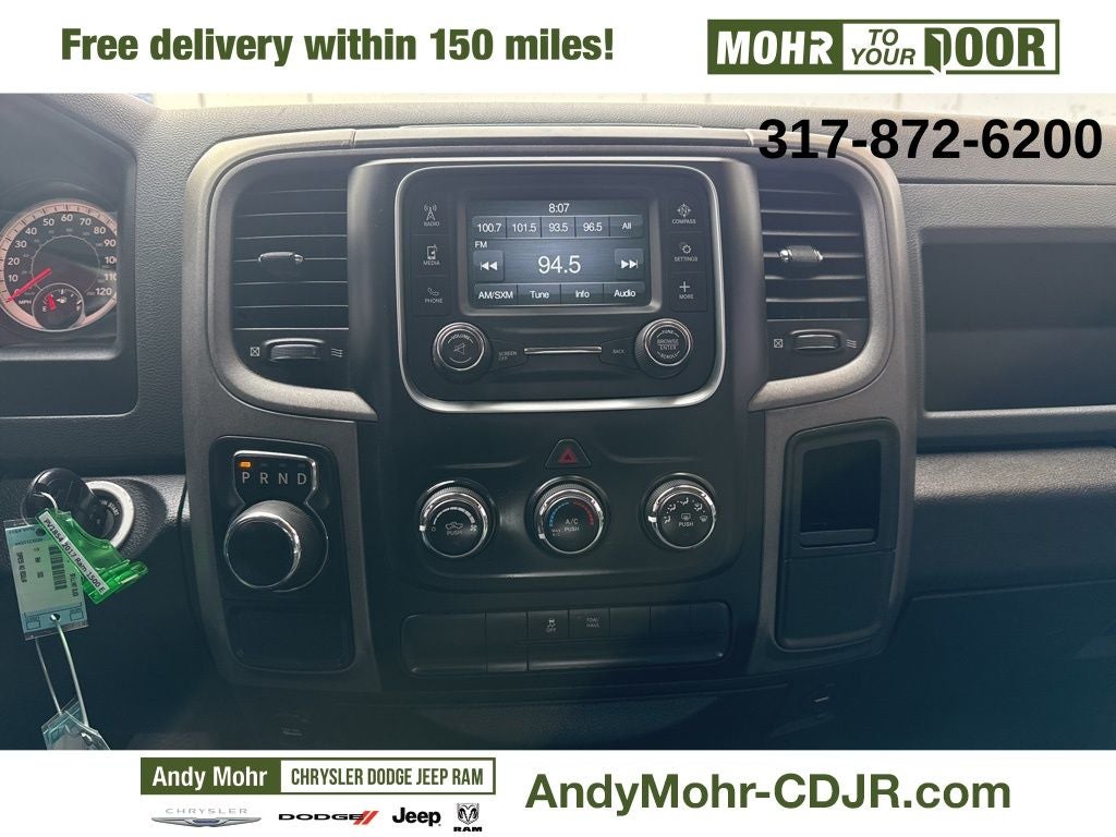 2017 RAM 1500 Express SHORT BED REG CAB