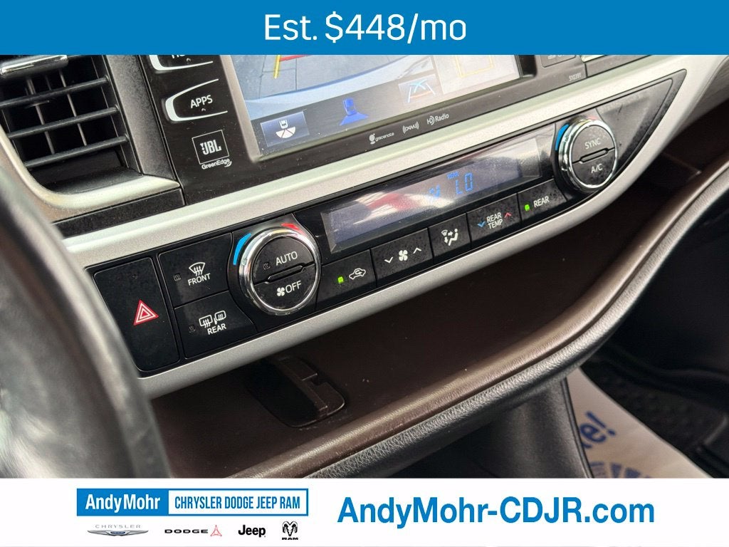 2019 Toyota Highlander Limited Platinum