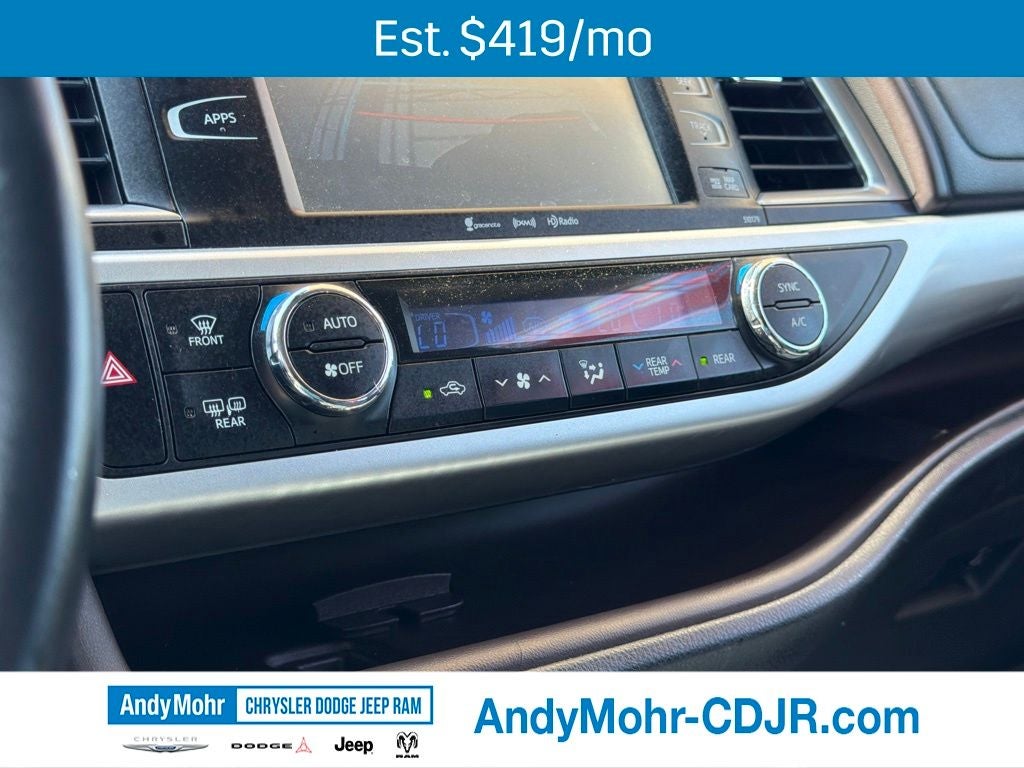 2017 Toyota Highlander XLE